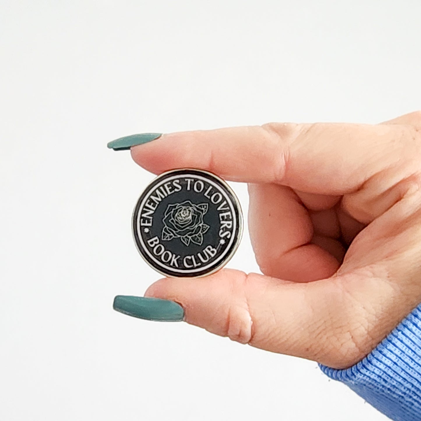 Enemies to Lovers Book Club Enamel Pin