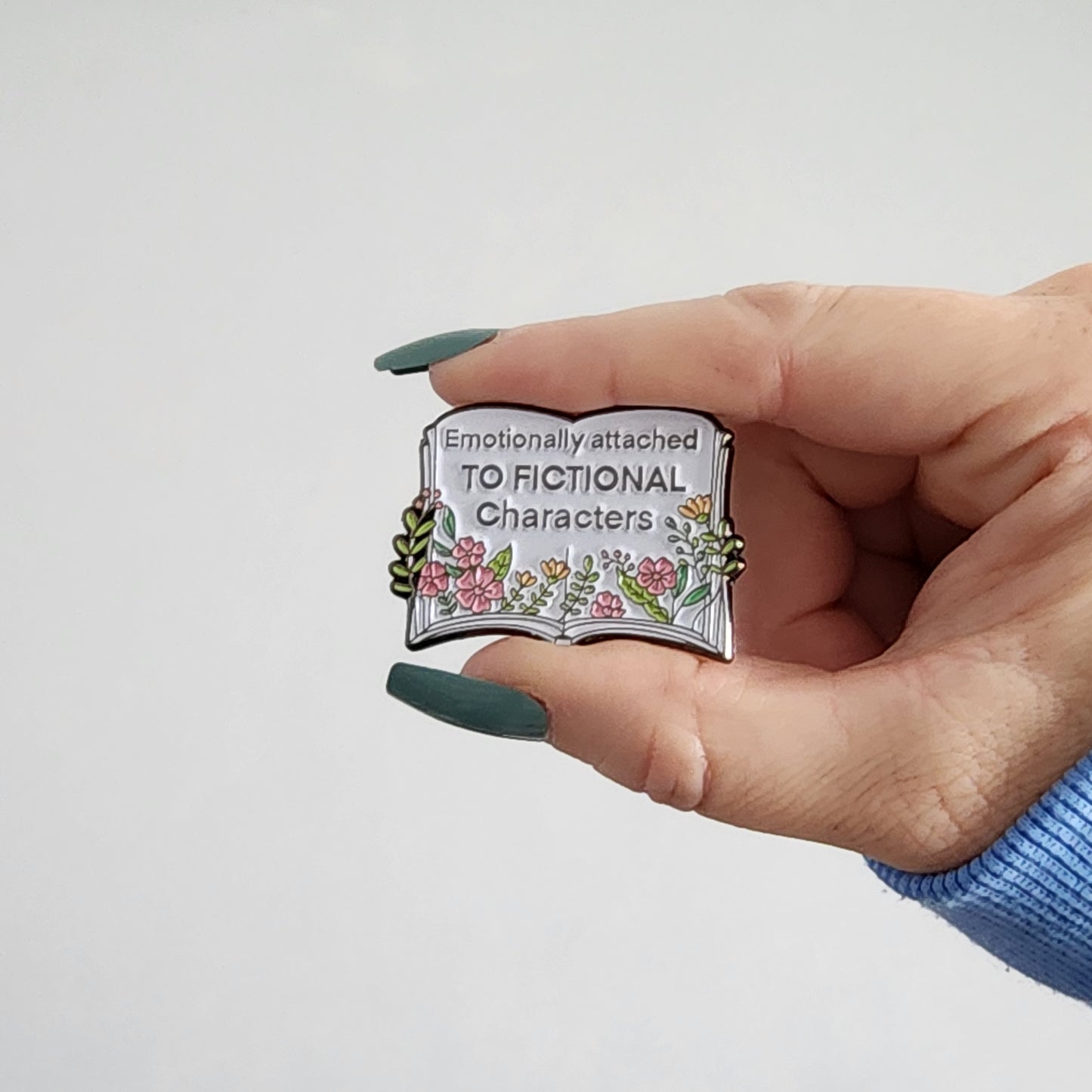 Emotionally Attached to Fictional Characters Enamel Pen