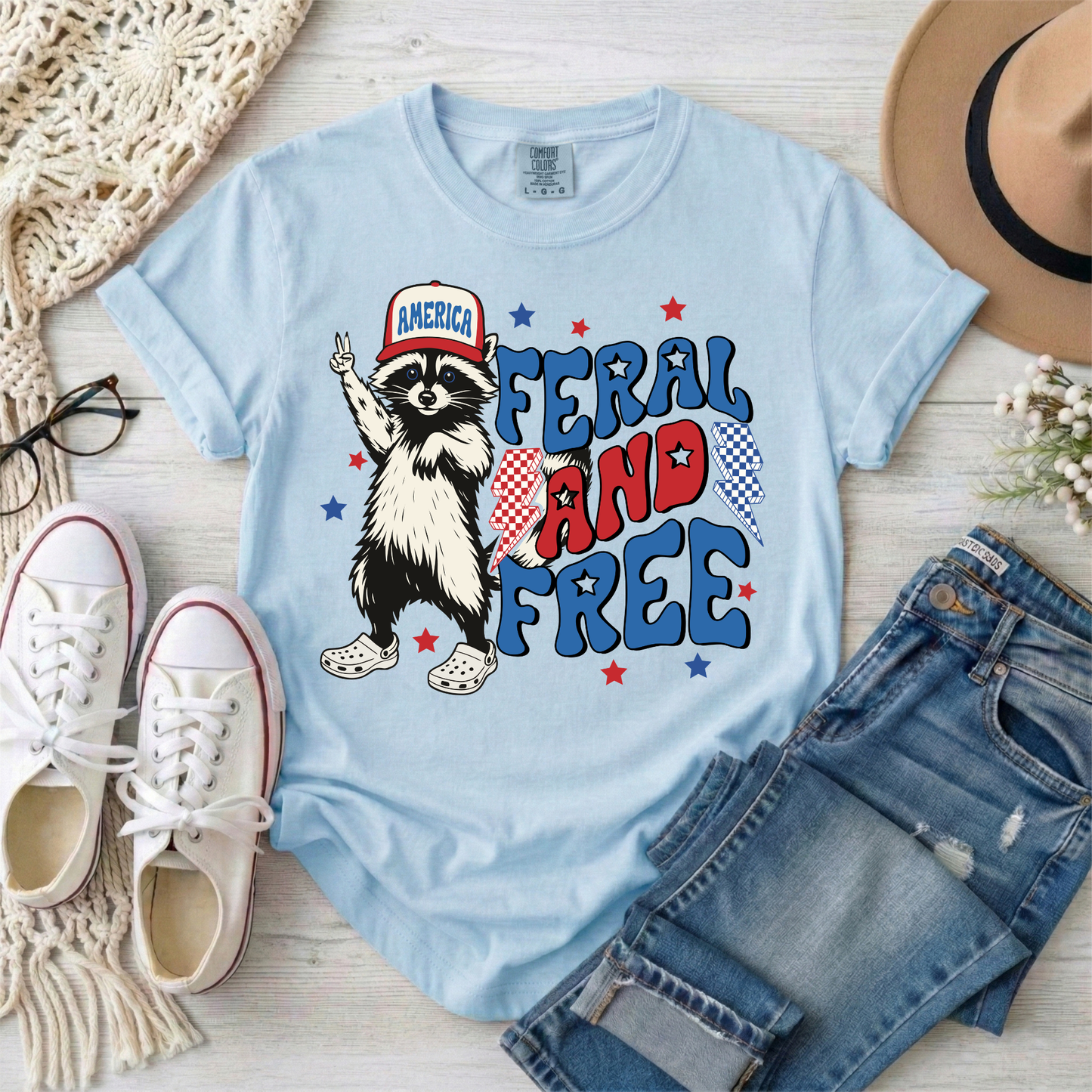 Feral & Free Raccoon