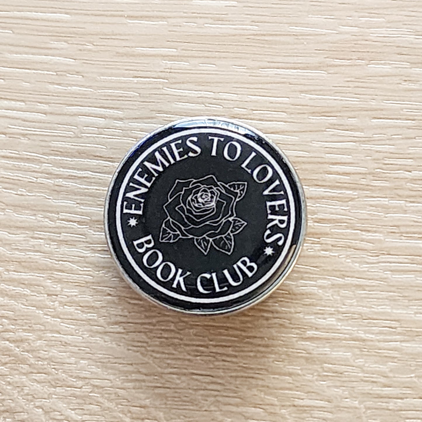 Enemies to Lovers Book Club Enamel Pin