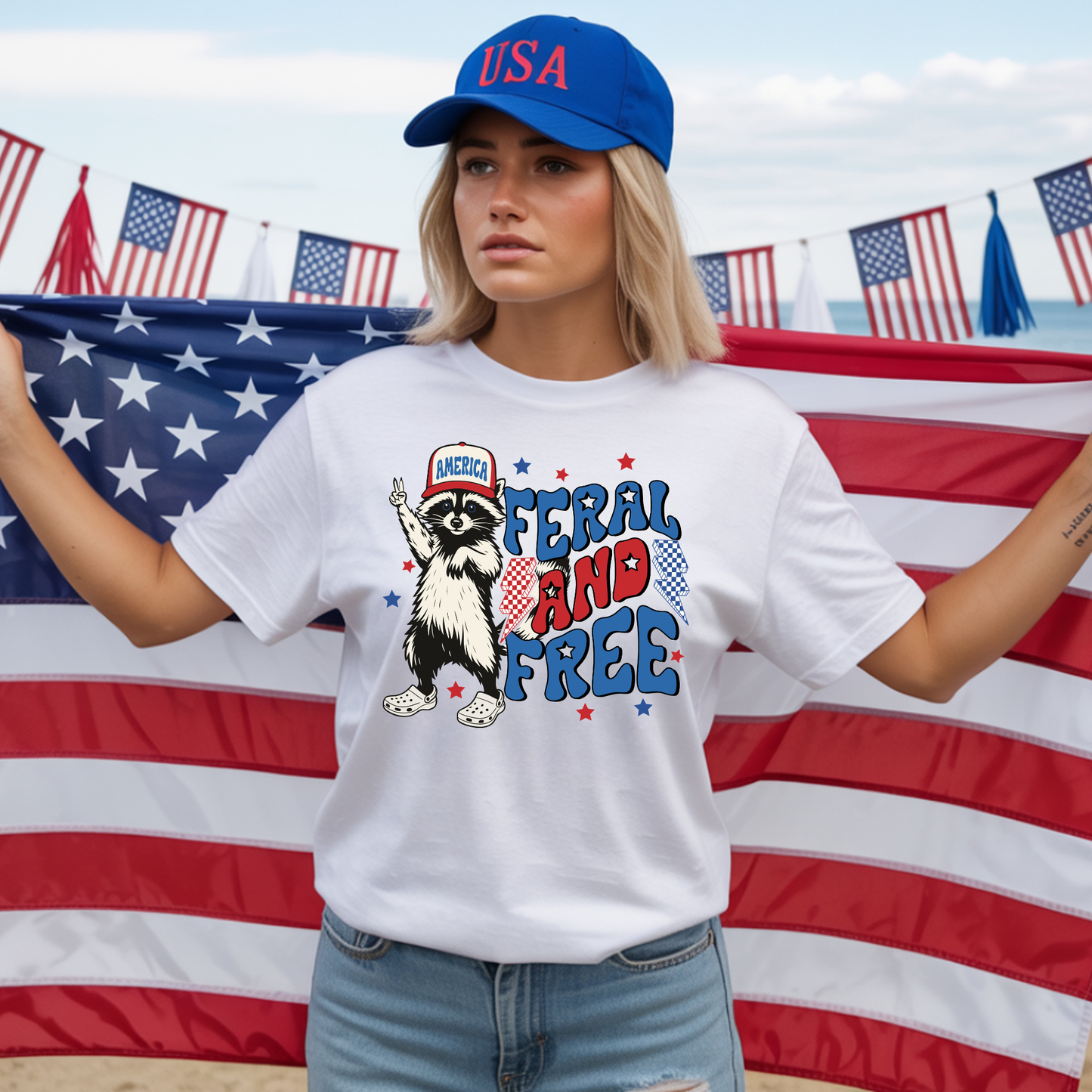 Feral & Free Raccoon