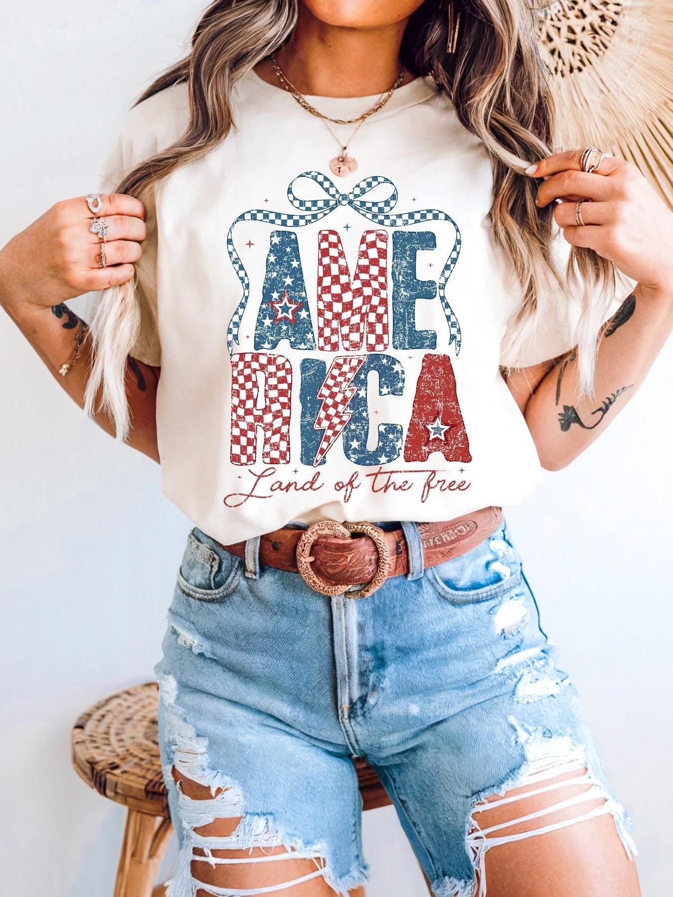 America 'Land Of The Free' W Bow