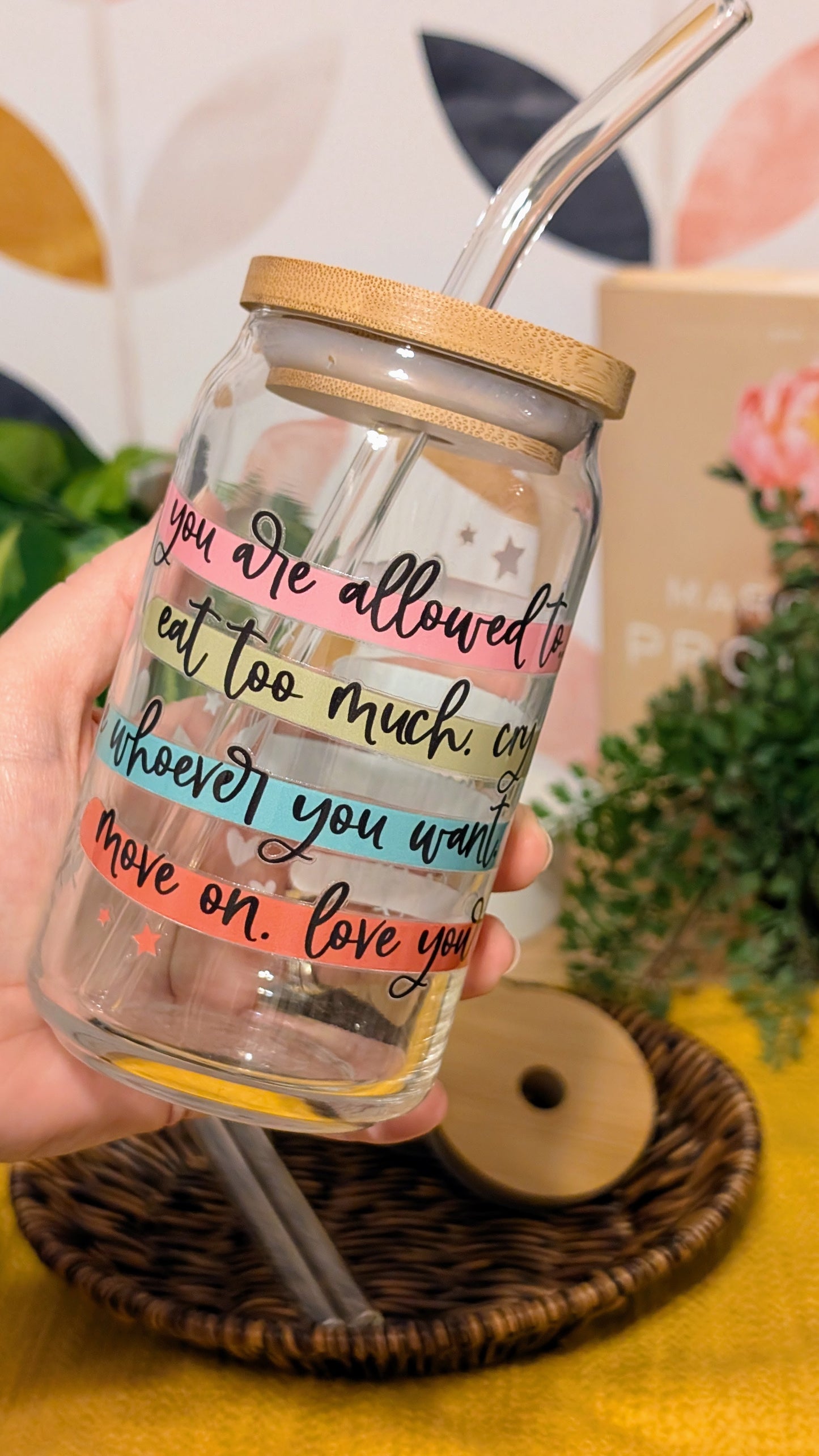 You are allowed 16oz Libbey