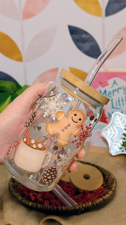 Gingerbread Man 16oz Libbey