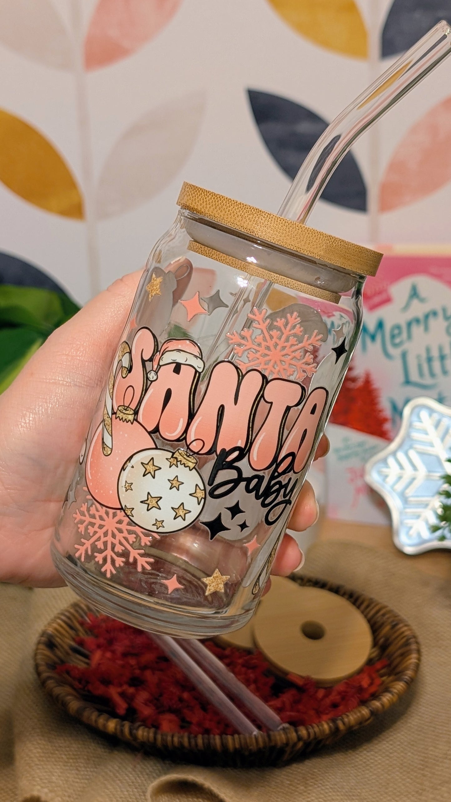 Santa Baby 16oz Libbey