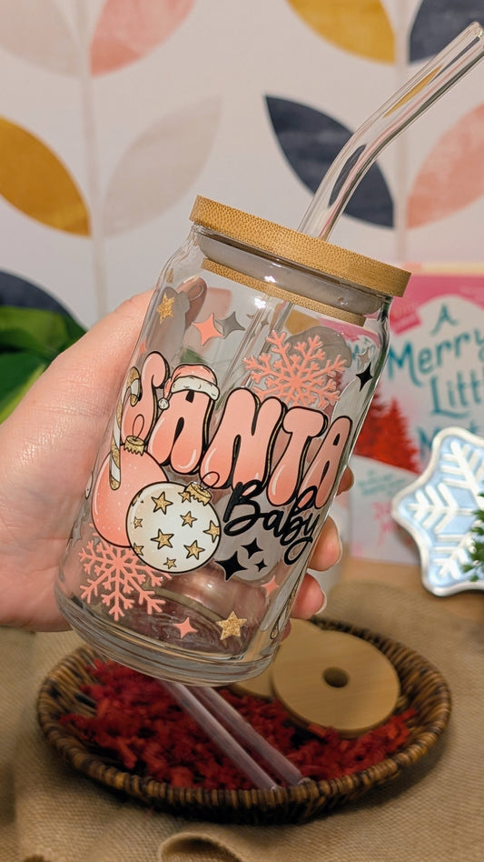 Santa Baby 16oz Libbey