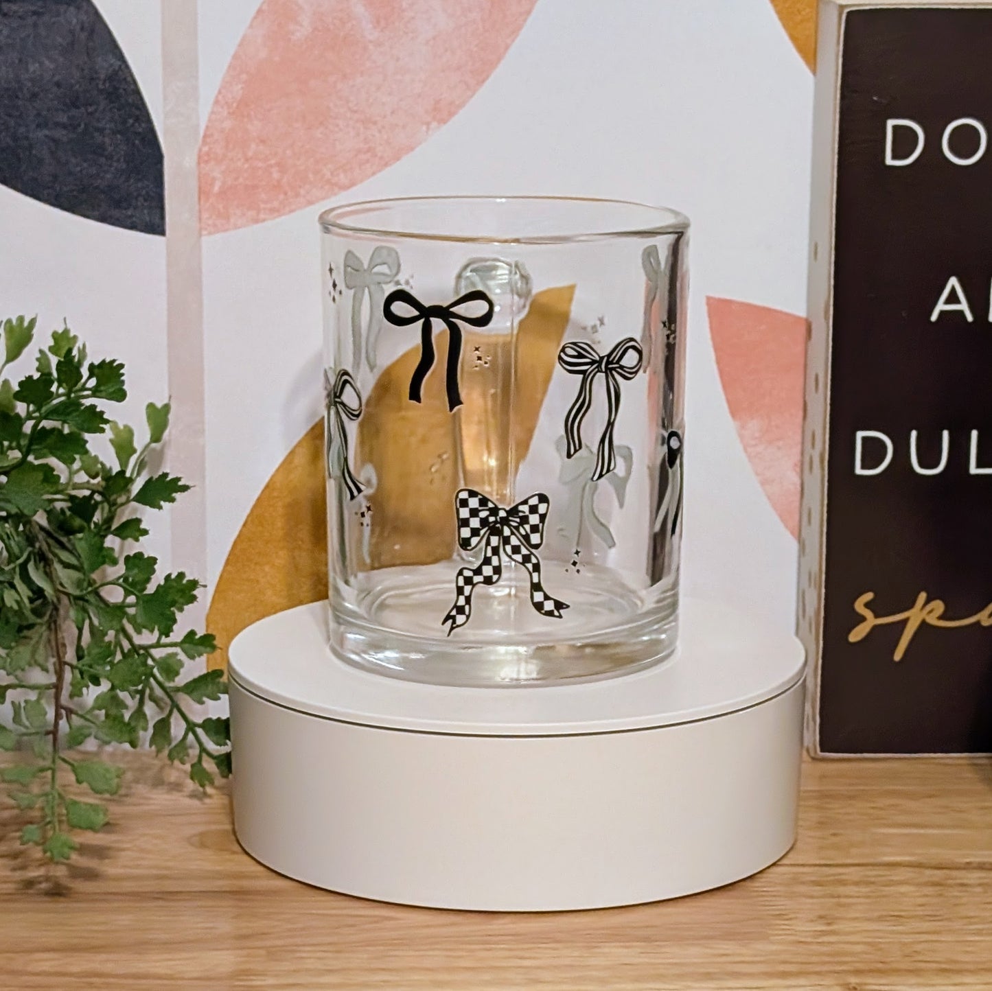 Checker Coquette bows