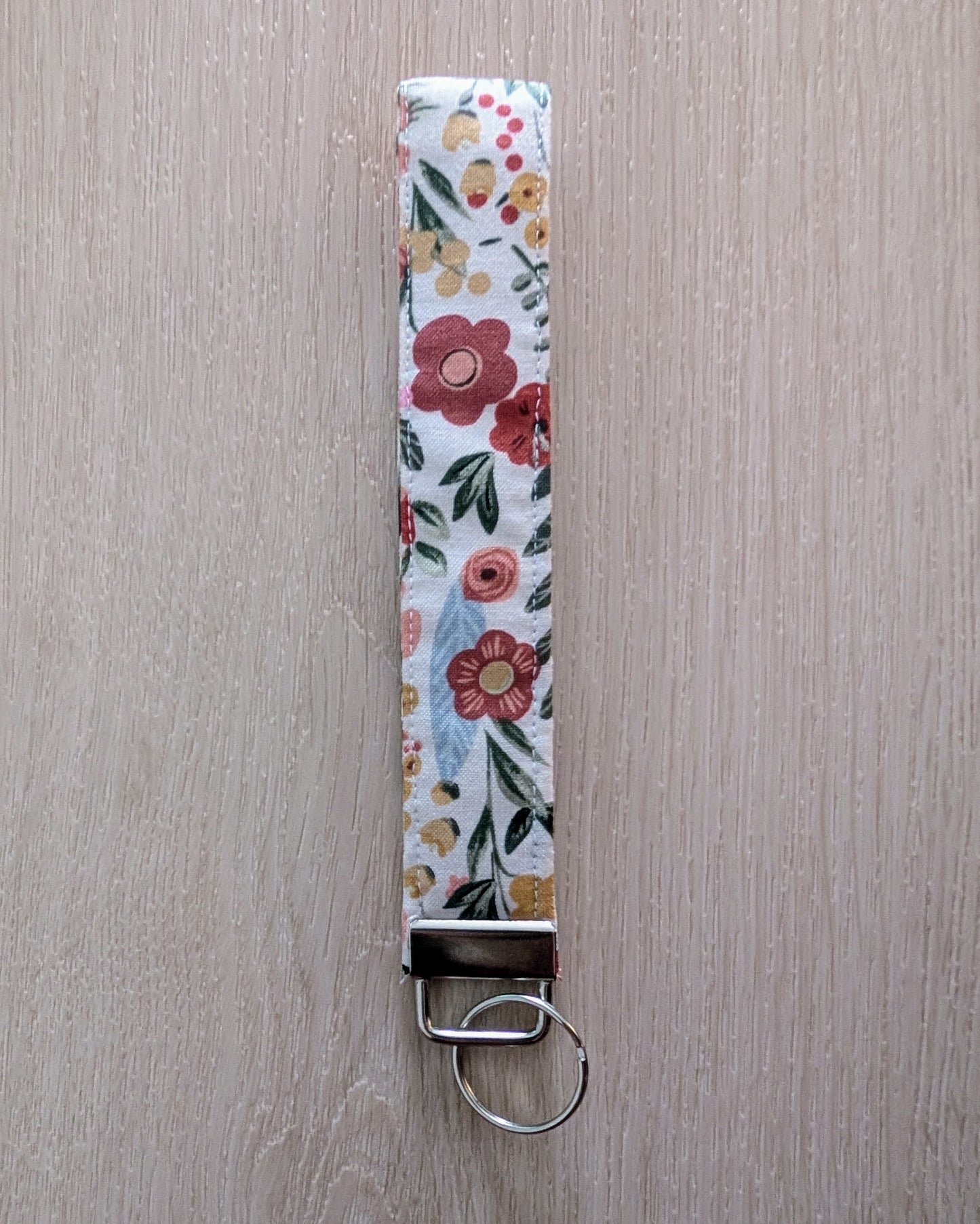 Wildflowers Wristlet Keychain